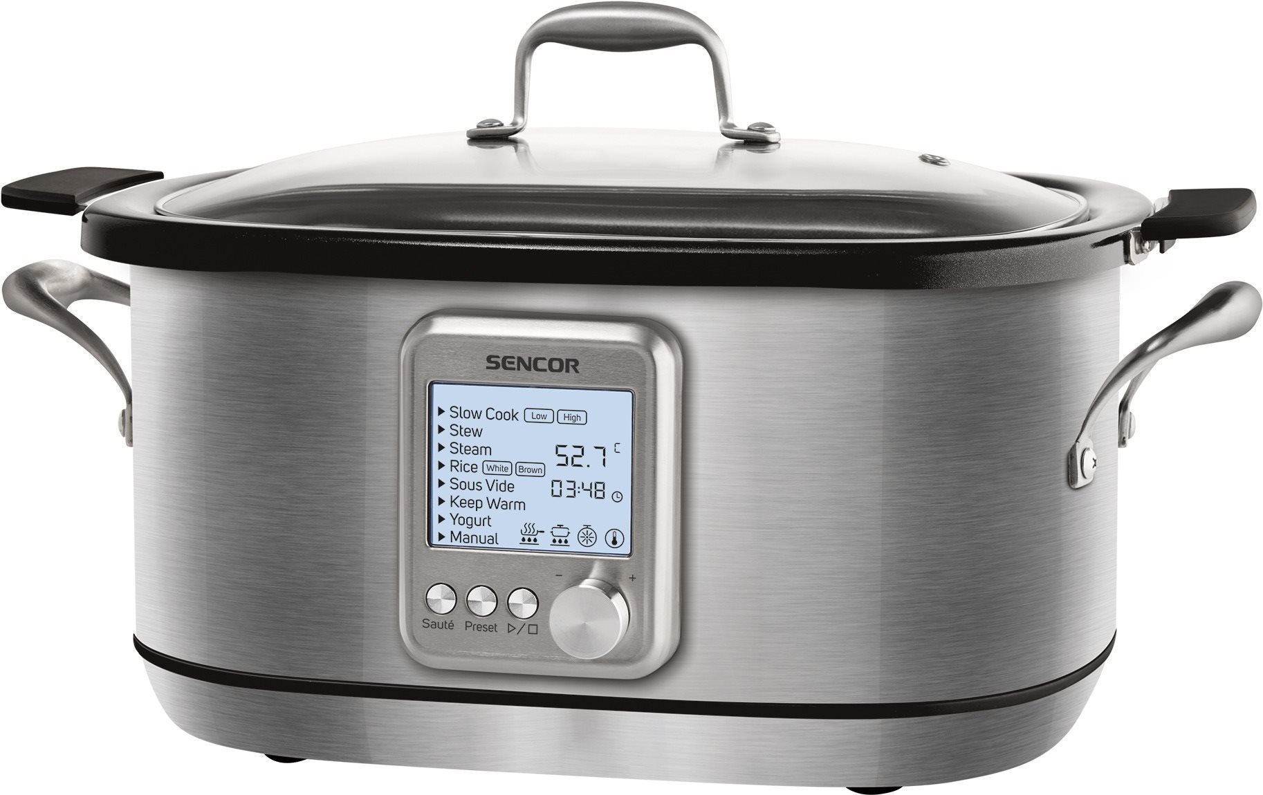 SENCOR SPR 7200SS Multifunkciós lassan főző készülék Lassúfőző