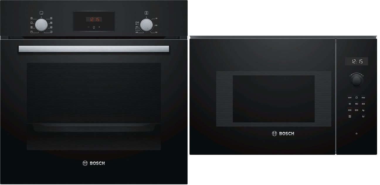 BOSCH HBF153EB0 + BOSCH BFL524MB0 Set vstavaná rúra a mikrovlnka