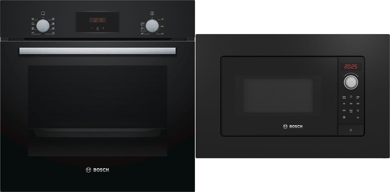BOSCH HBF153EB0 + BOSCH BFL623MB3 Set vstavaná rúra a mikrovlnka