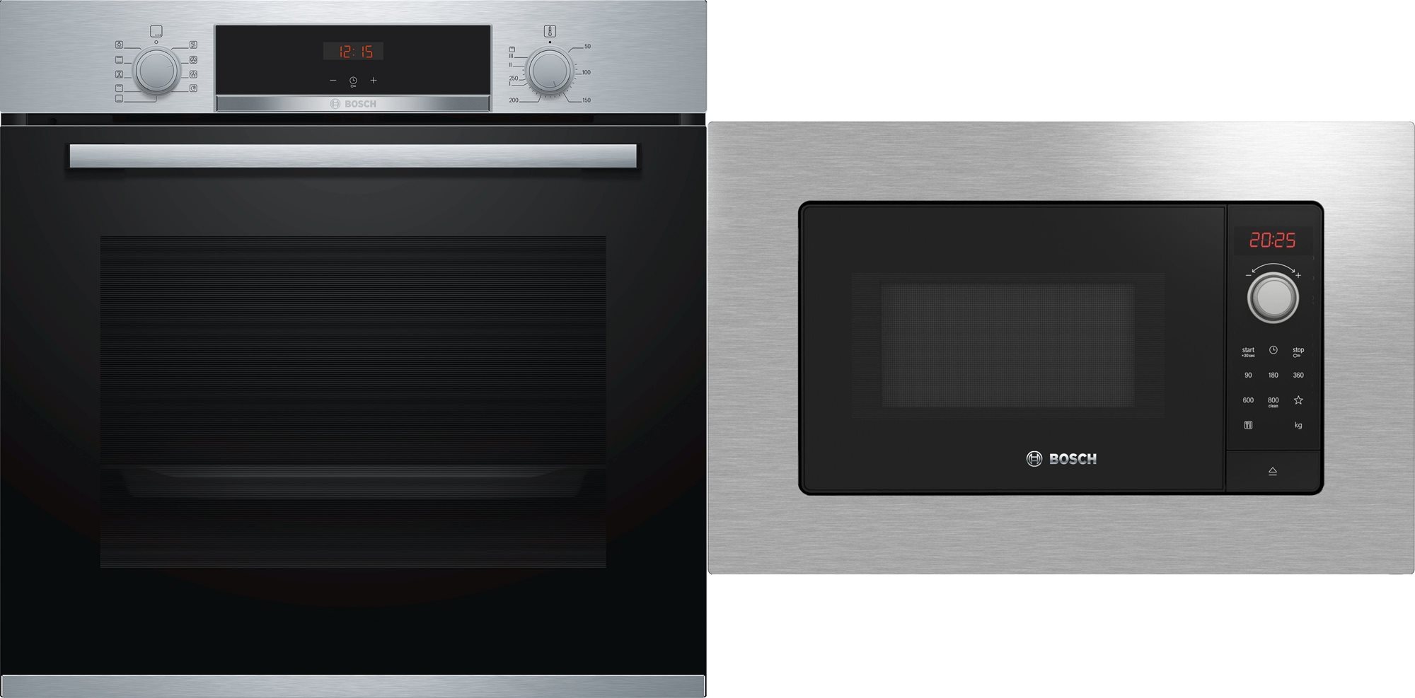 BOSCH HBA534ES0 + BOSCH BFL623MS3 Set vstavaná rúra a mikrovlnka