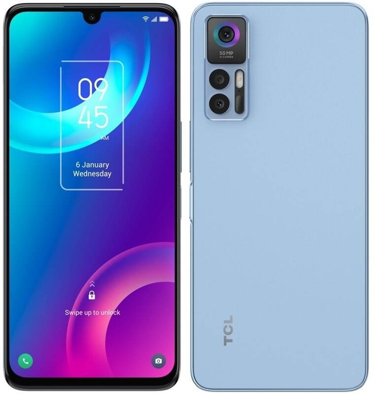 TCL 30+ 4/128 Muse Blue Mobiltelefon