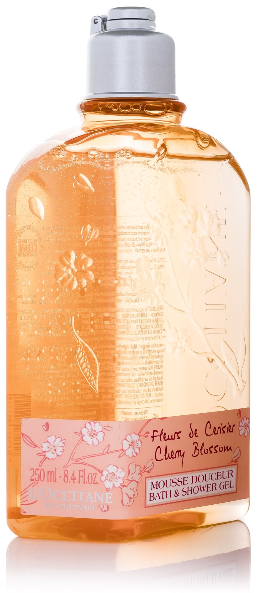 L'OCCITANE Cherry Blossom Bath & Shower Gel 250 ml Sprchový gél