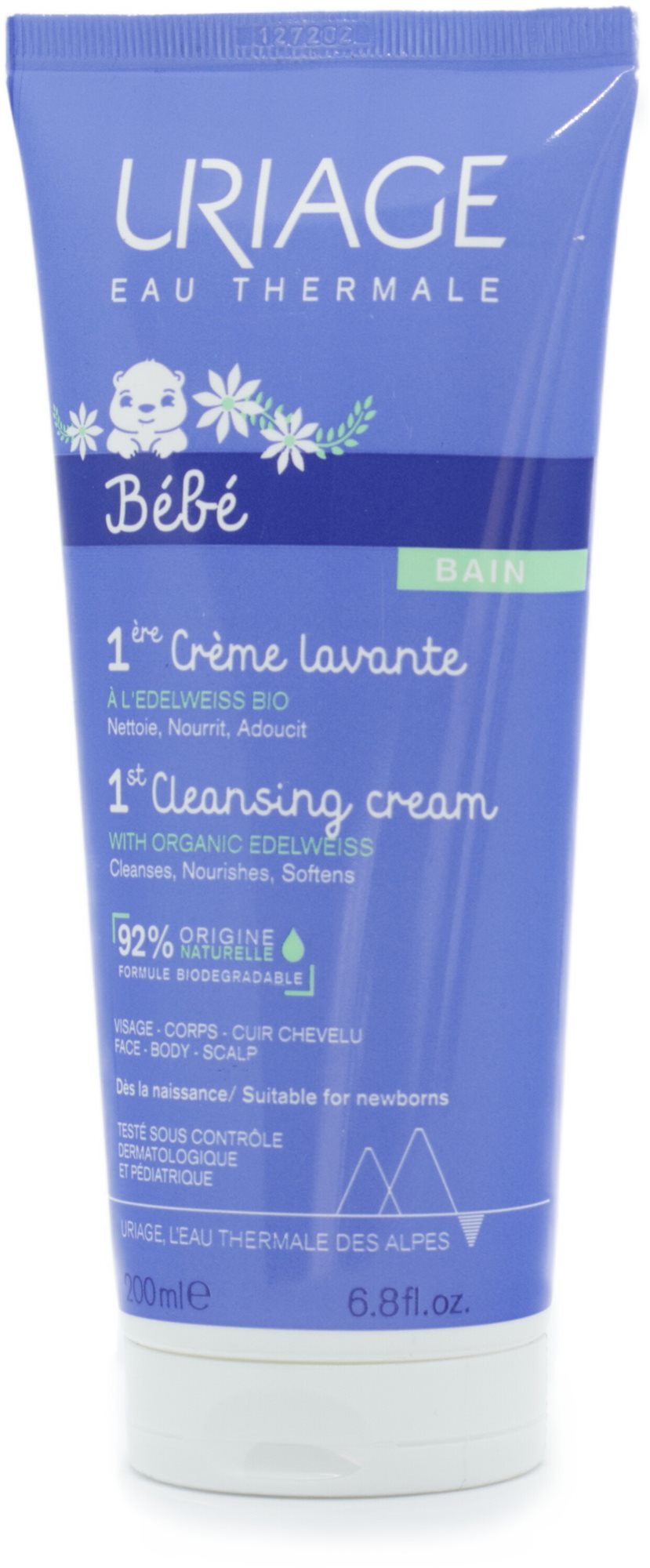 Uriage Bébé 1st Cleansing Cream 200 ml Sprchový krém
