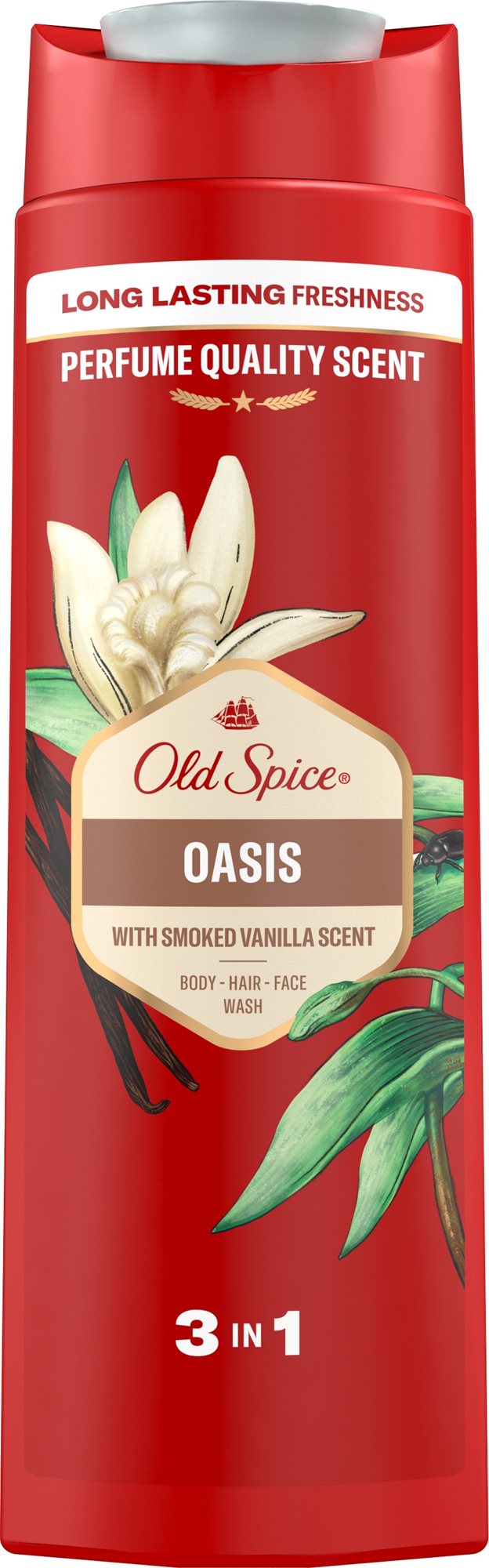 Old spice Oasis Tusfürdő és sampon 3in1 400ml Tusfürdő