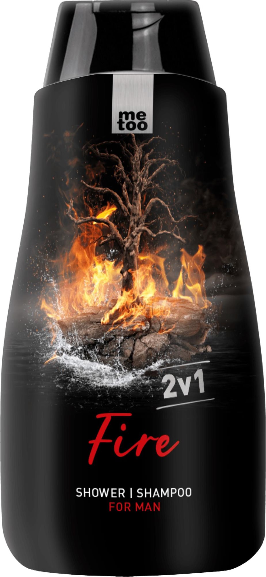 ME TOO Pánský sprchový gel a šampon Fire 500 ml Sprchový gel