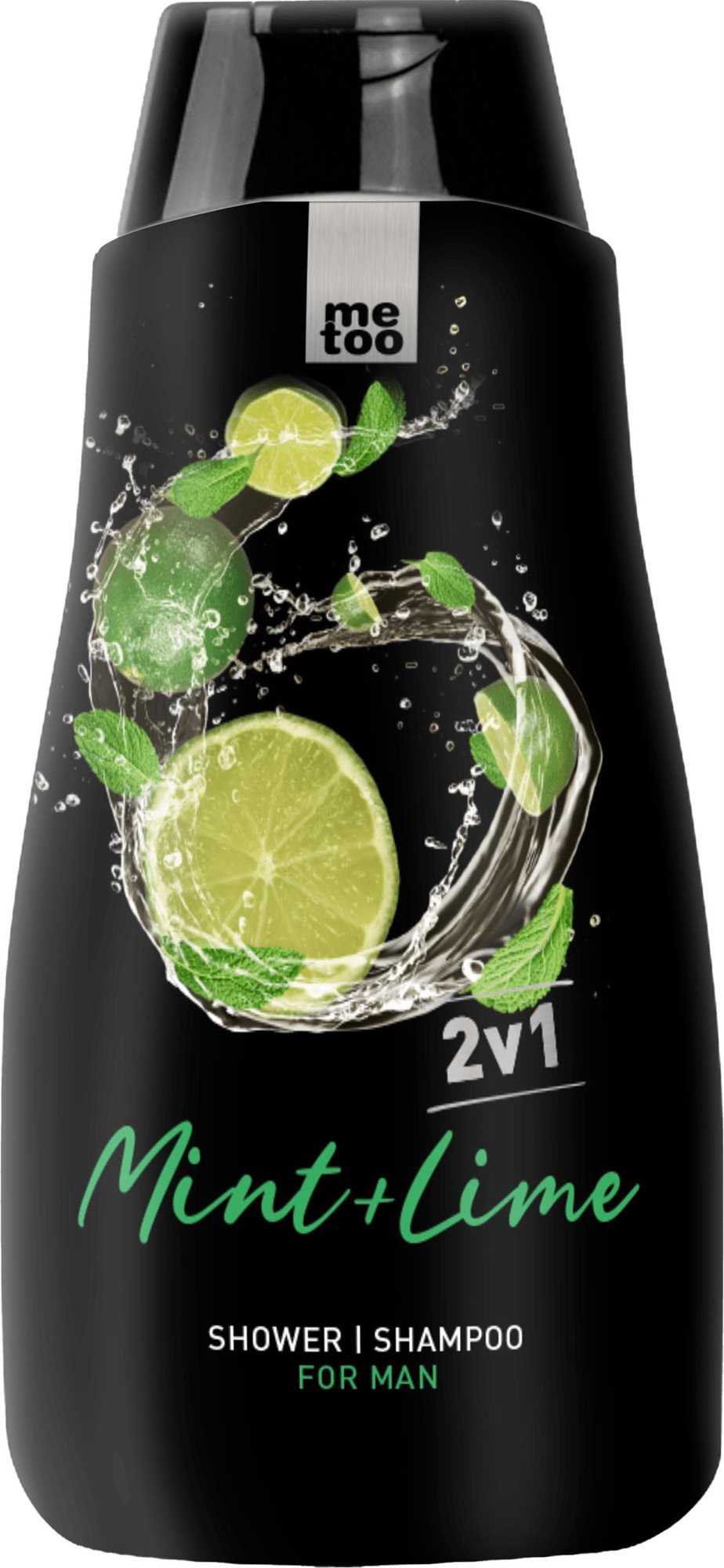 ME TOO Férfi tusfürdő és sampon Menta&Lime 500 ml Tusfürdő