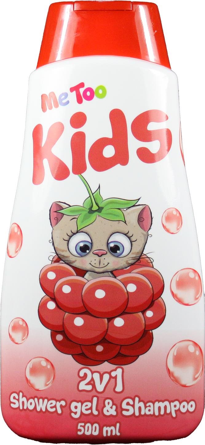ME TOO Kids 2v1 Raspberry Kitten 500 ml Sprchový gel