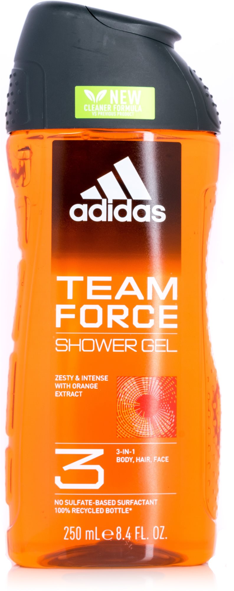 ADIDAS Team Force Shower Gél 3 in 1 250 ml Sprchový gél
