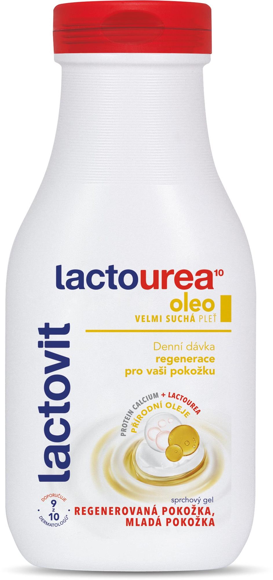 LACTOVIT Lactourea Oleo tusfürdő 300 ml Tusfürdő