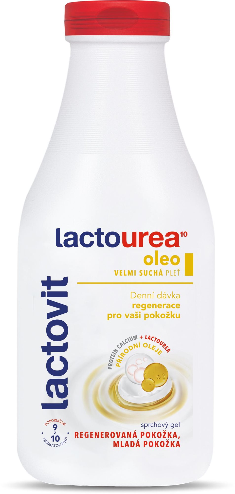 LACTOVIT Lactourea Oleo tusfürdő 500 ml Tusfürdő