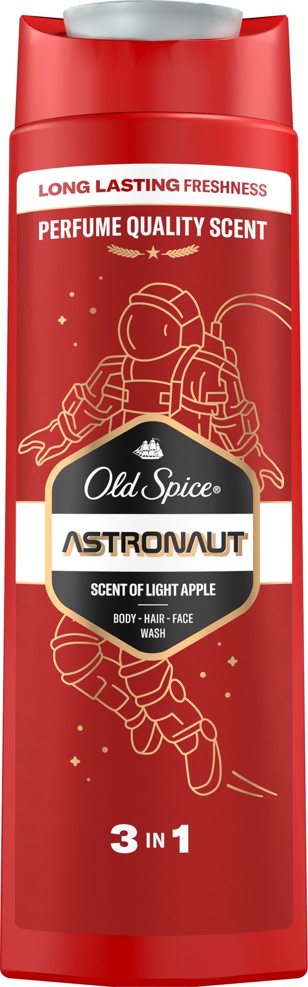 Old spice Astronaut Sprchový gel a šampon 3v1 400ml Sprchový gel