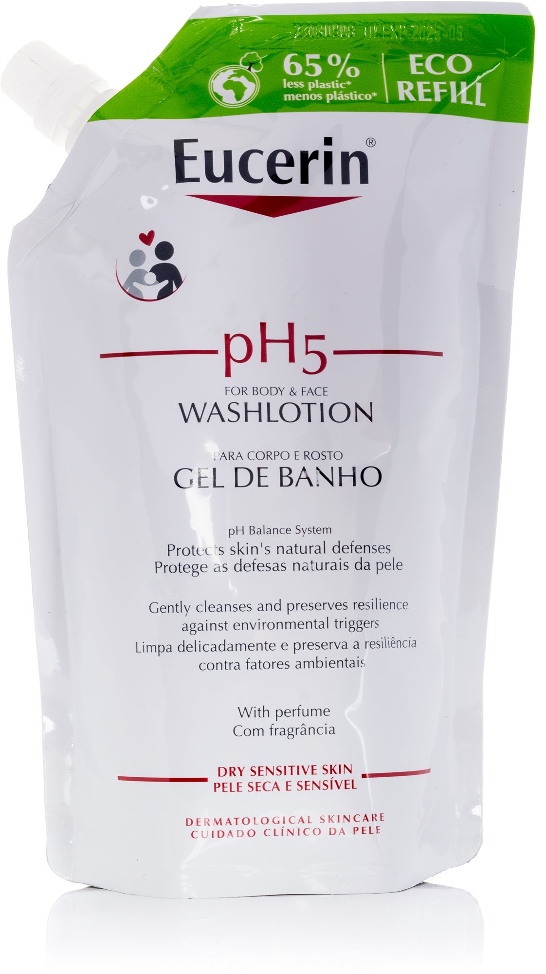 EUCERIN Ph5 Shower Gél Refill 400 ml Sprchový gél