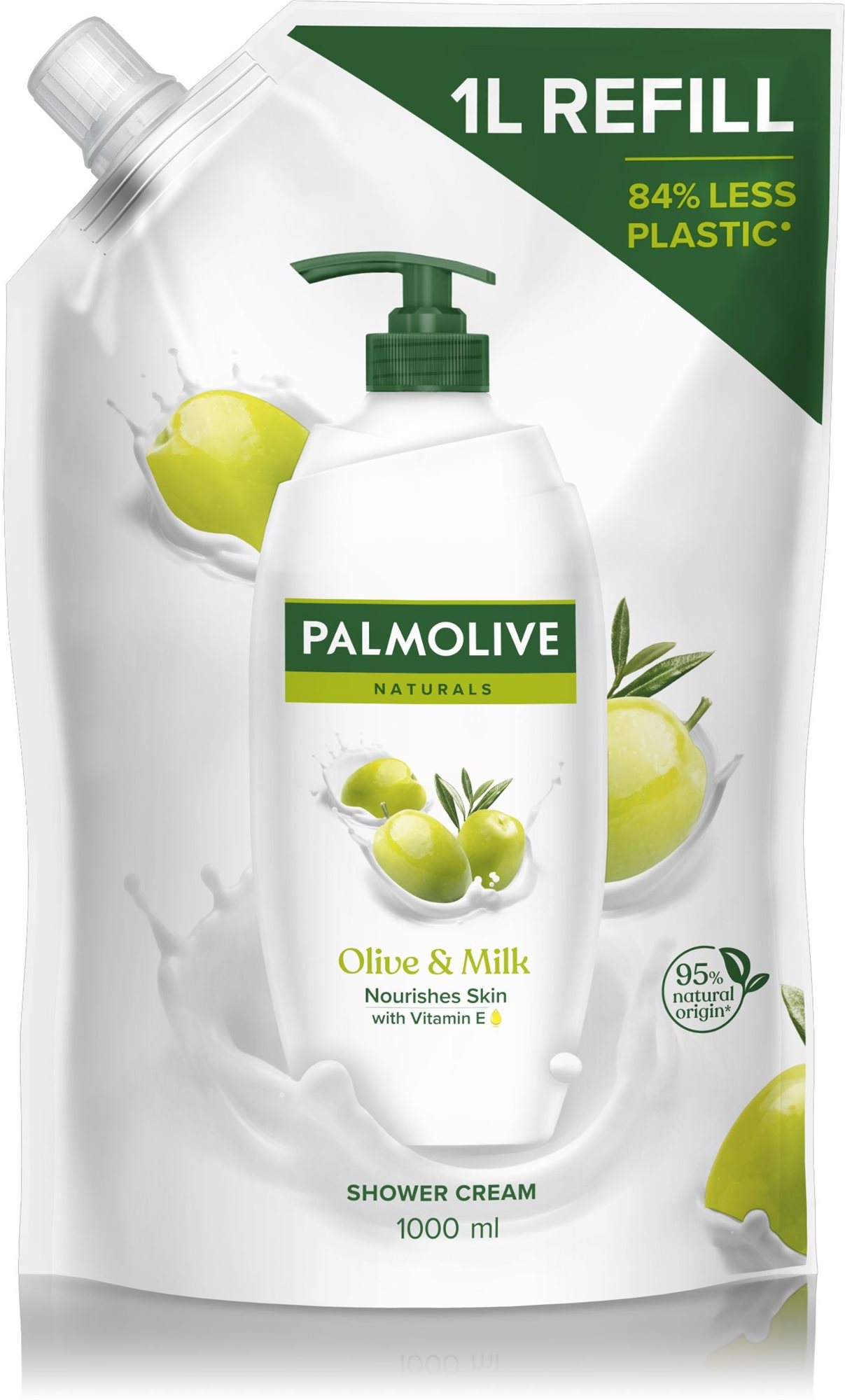 PALMOLIVE Naturals Olive & Milk sprchový gél náhradná náplň 1000 ml...