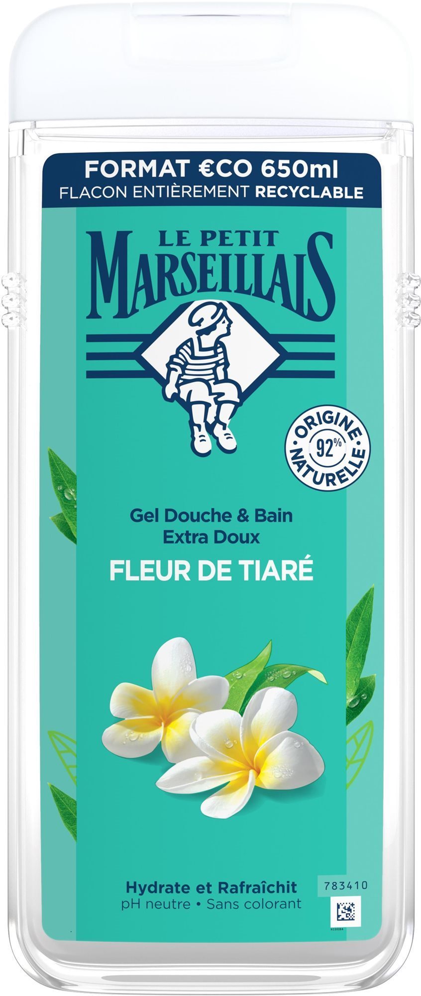 LE PETIT MARSEILLAIS Kvet Tiaré 650 ml Sprchový gél
