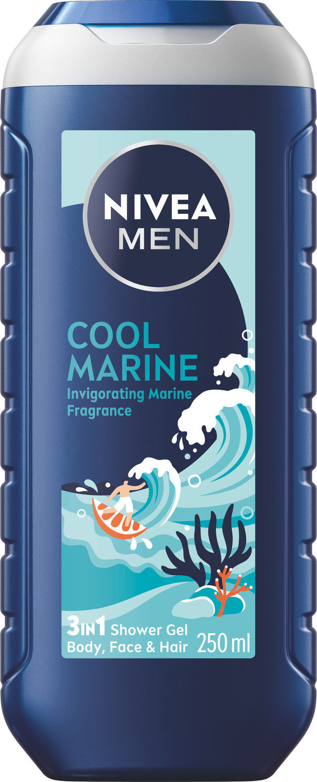 NIVEA Shower Men Ultra Charge LE 250 ml Tusfürdő