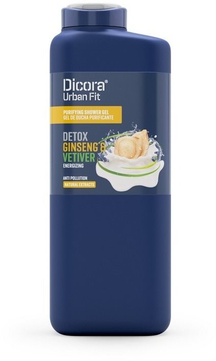 DICORA Urban Fit Shower Gel Detox Ginseng and Vetiver 400ml Tusfürdő