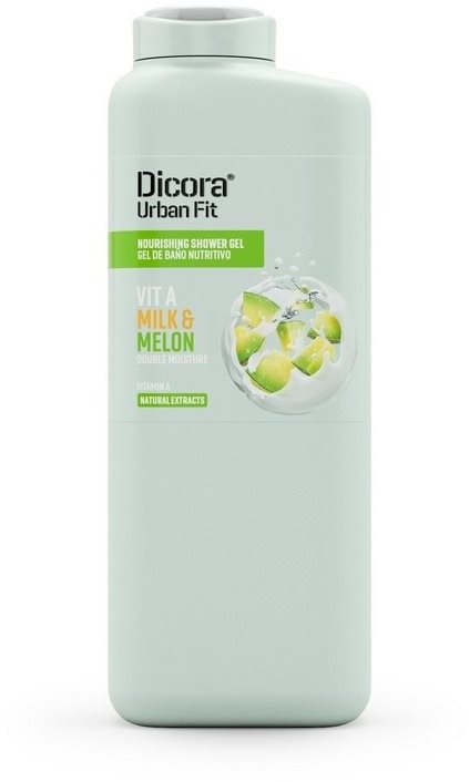 DICORA Urban Fit Shower Gel Vit A Milk and melon 400ml Tusfürdő