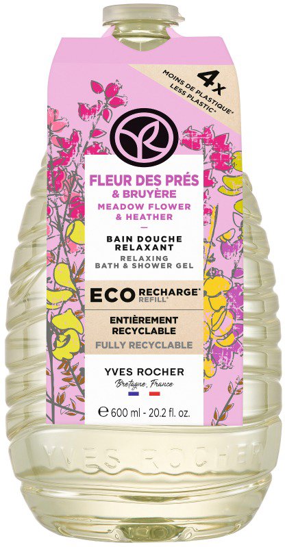 YVES ROCHER Lúčne kvety & vres 600 ml Sprchový gél