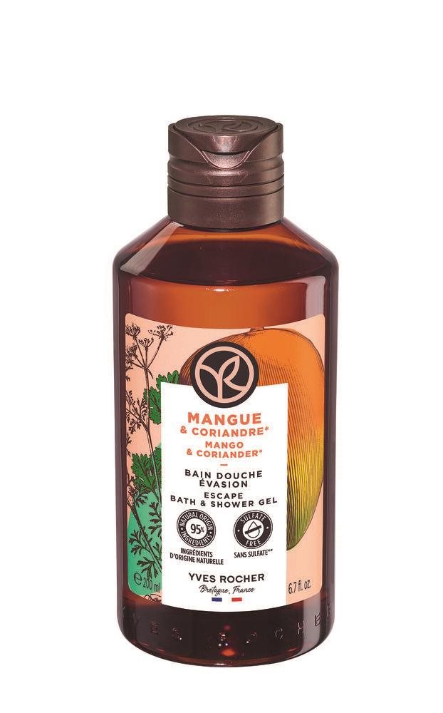 YVES ROCHER Mango & koriandr 200 ml Sprchový gel