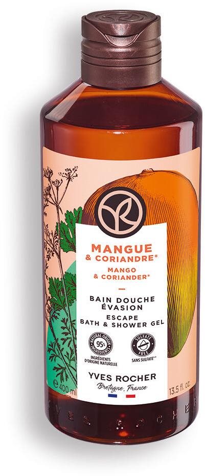 YVES ROCHER Mango & koriander 400 ml Sprchový gél