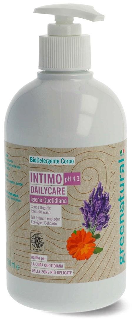 GREENATURAL Dailycare körömvirág és levendula pH 4,3, 500 ml Intim...