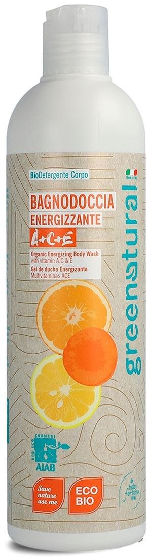 GREENATURAL Bio stimuláló ACE vitaminokkal 400 ml Tusfürdő
