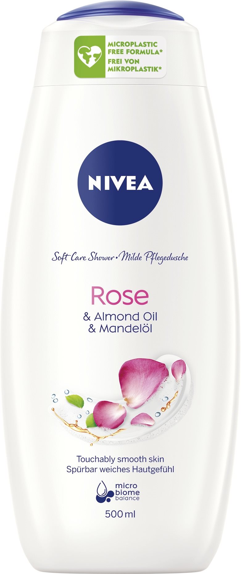 NIVEA Shower Gel Rose & Almond Oil 500 ml Sprchový gél