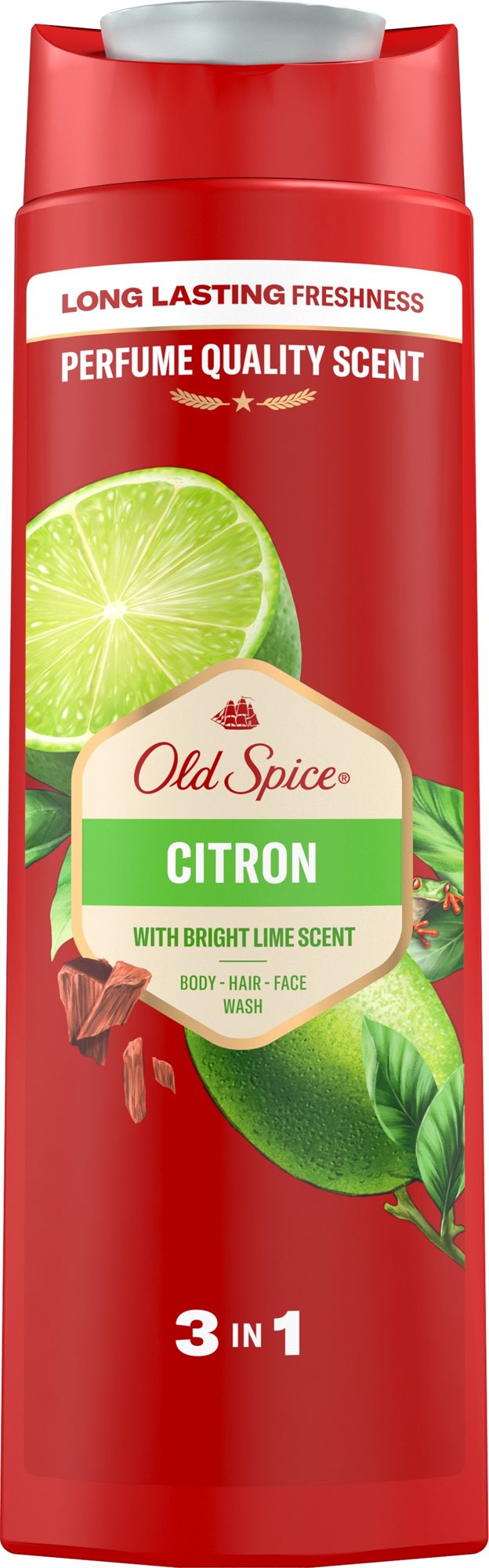 Old spice Citron Sprchový gél a šampón 3v1 400ml Sprchový gél