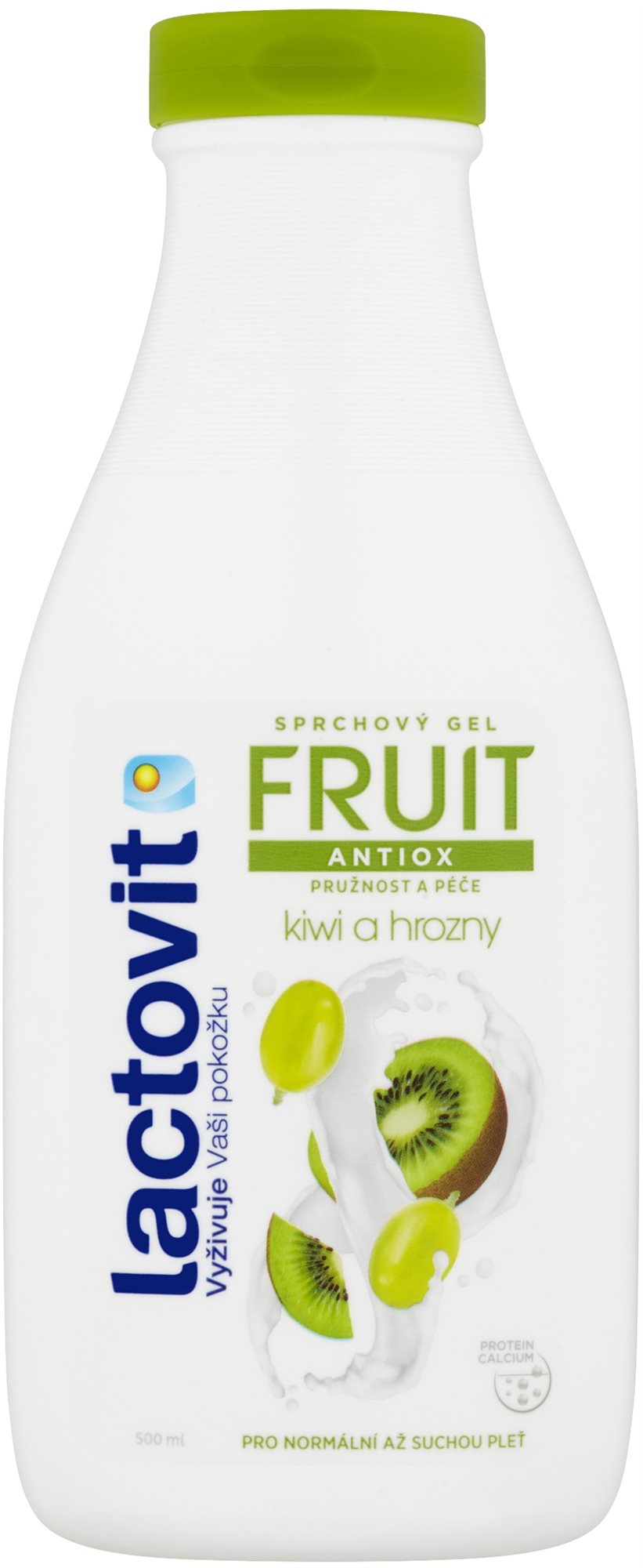 LACTOVIT Fruit Kivi a hrozno 500 ml Sprchový gél