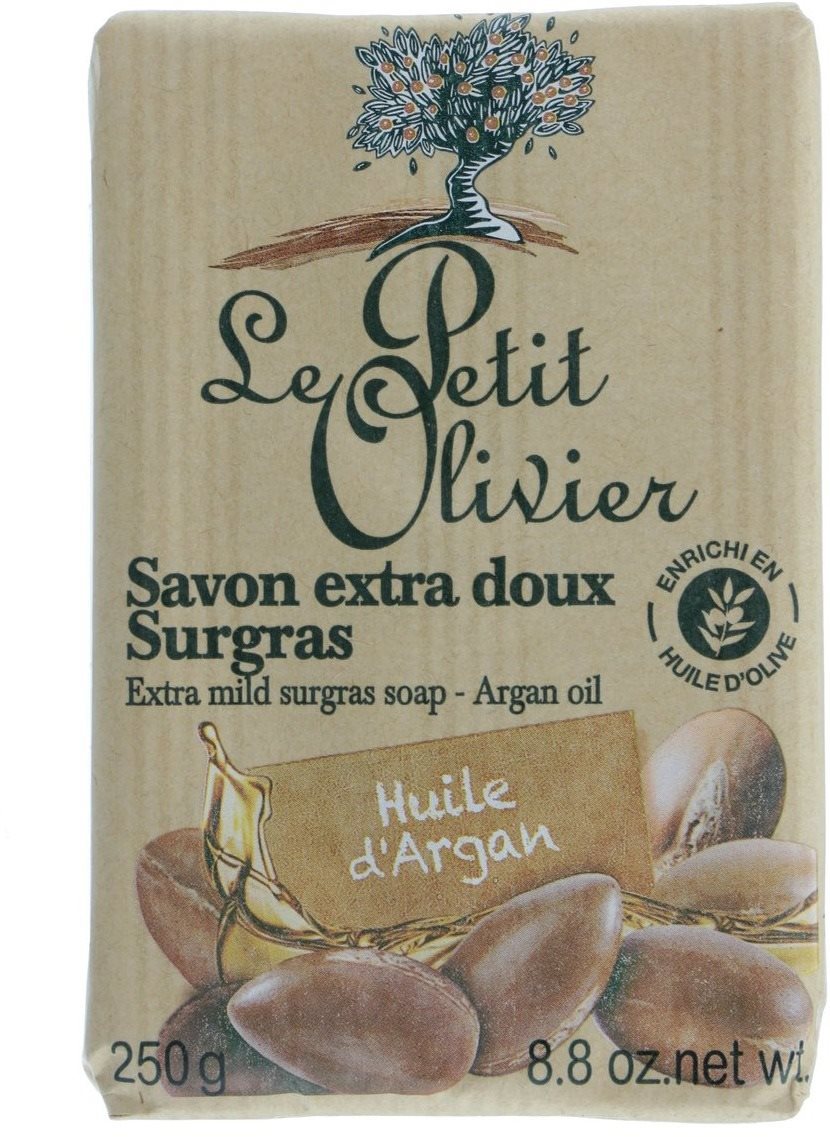 LE PETIT OLIVIER Extra Mild Soap - Argan Oil 250 g Tuhé mýdlo