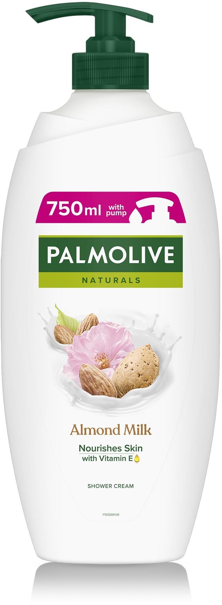 PALMOLIVE Naturals Almond Milk Pumpa 750 ml Sprchový krém
