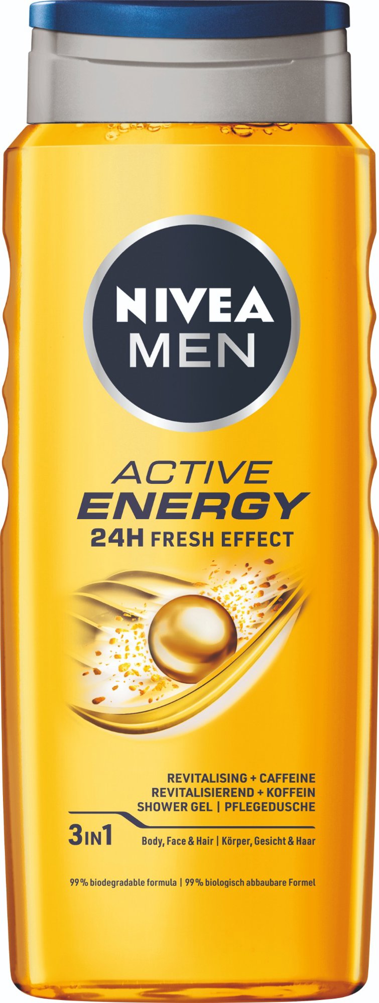 NIVEA MEN Active Energy Shower 500 ml Tusfürdő