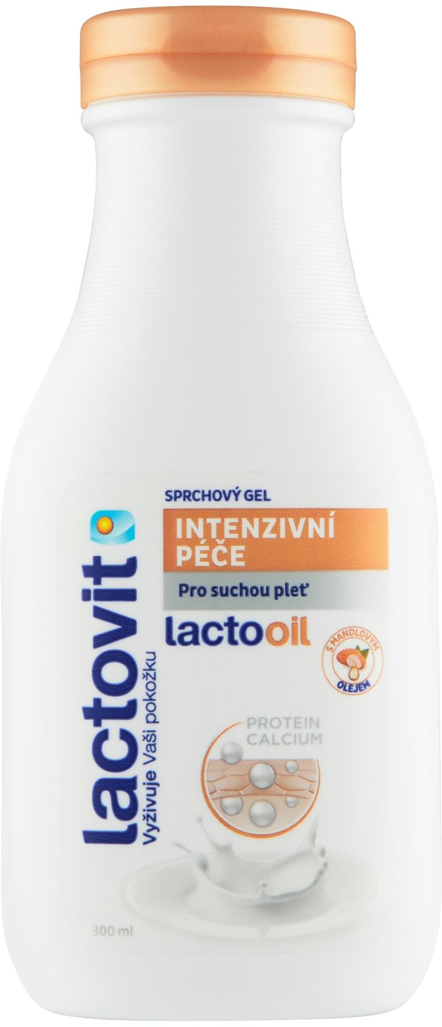 LACTOVIT Sprchovací gél Intenzívna starostlivosť LactoOil 300 ml...
