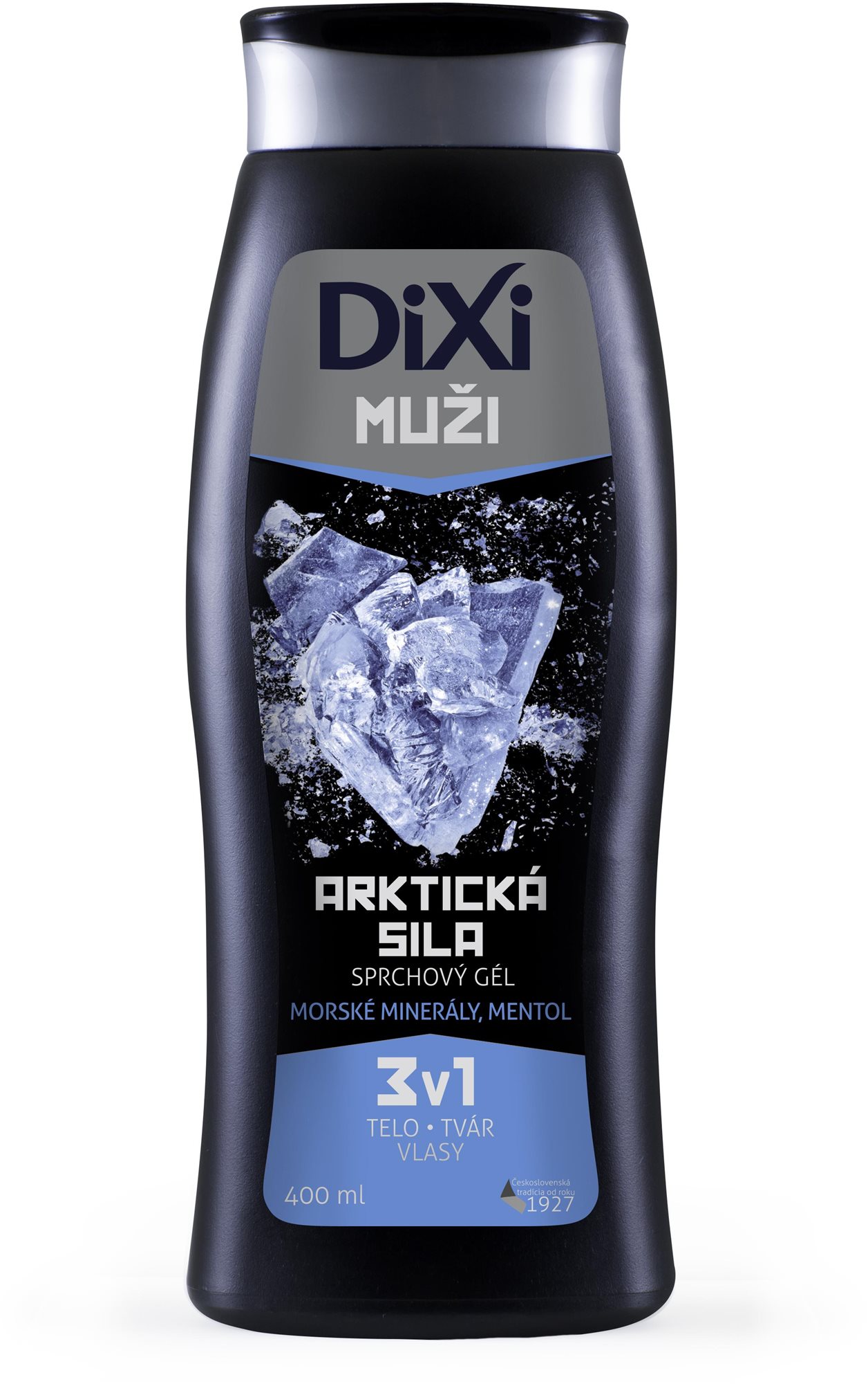 DIXI Muži Sprchový gel 3v1 Arktická síla 400 ml Sprchový gel