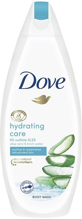 DOVE Sprchovací gél Hydrating Care 250 ml Sprchový gél
