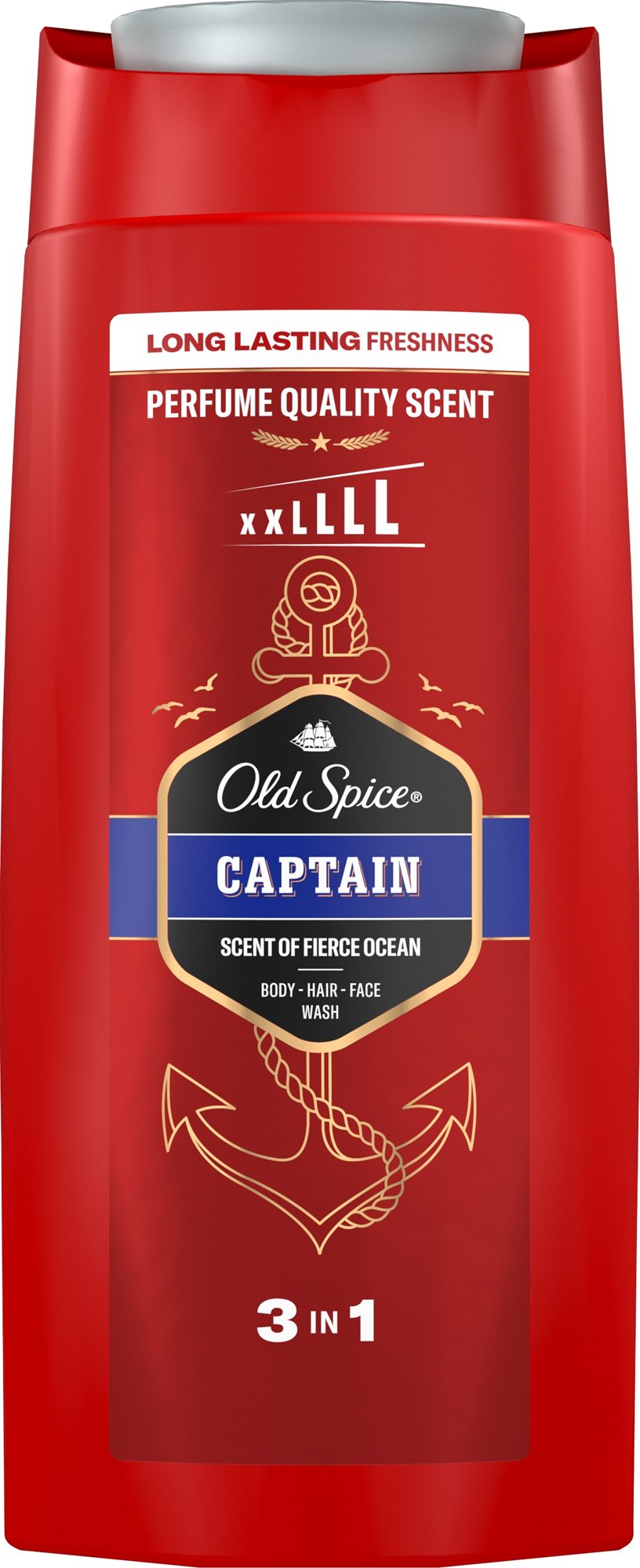 Old spice Captain Sprchový gél a šampón 3v1 675ml Sprchový gél