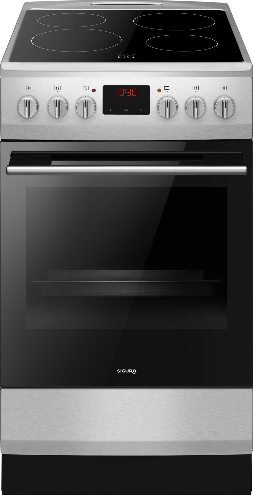 Siguro SO-S350 Glass-Ceramic Stove Inox Sporák
