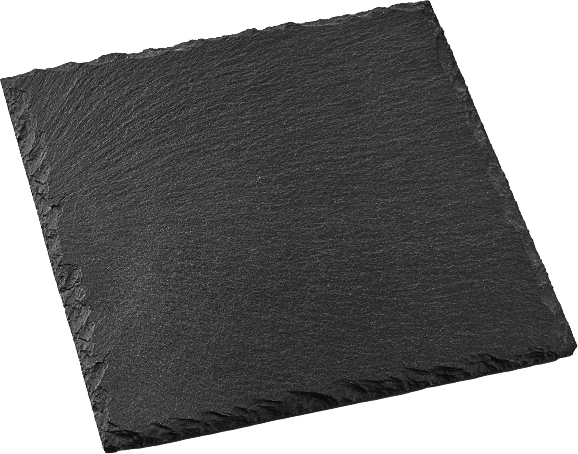 Siguro Slate Pala lap 20x20 cm, fekete Tálca