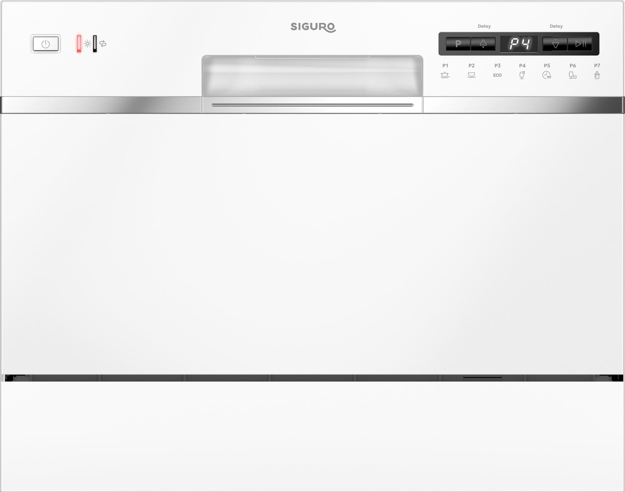SIGURO SGR-DW-T501W Efficlean Mosogatógép