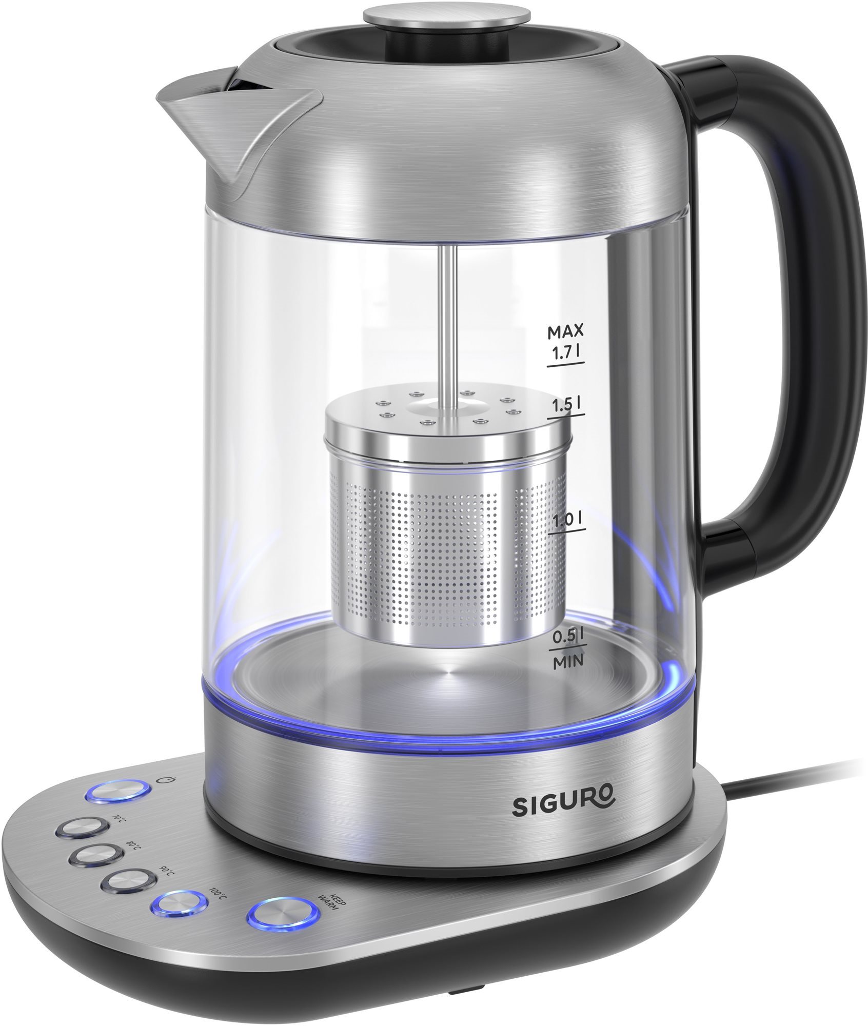 Siguro EK-L240GL Advanced Glass Rýchlovarná kanvica