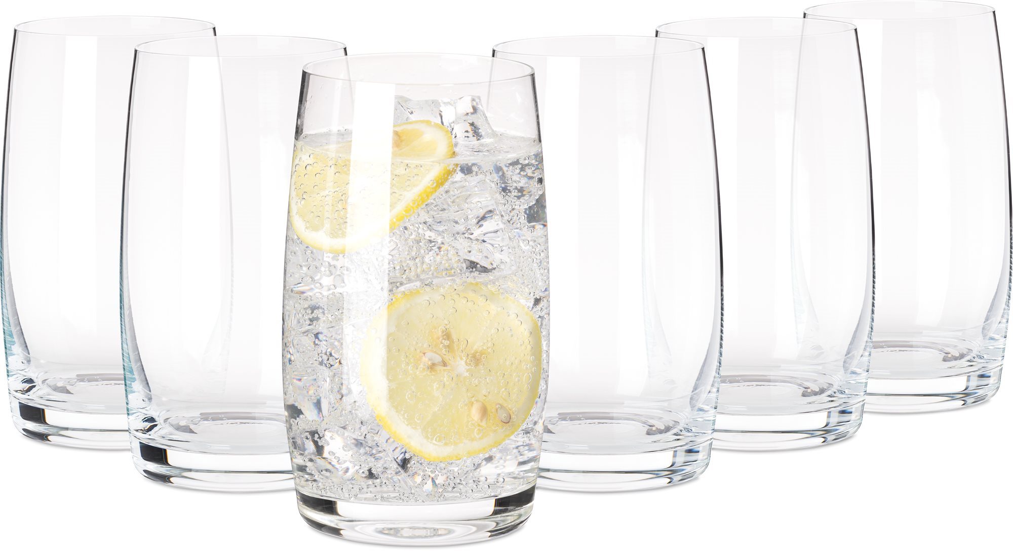 Siguro Locus Wasserglas-Set - 380 ml - 6-teilig Glas