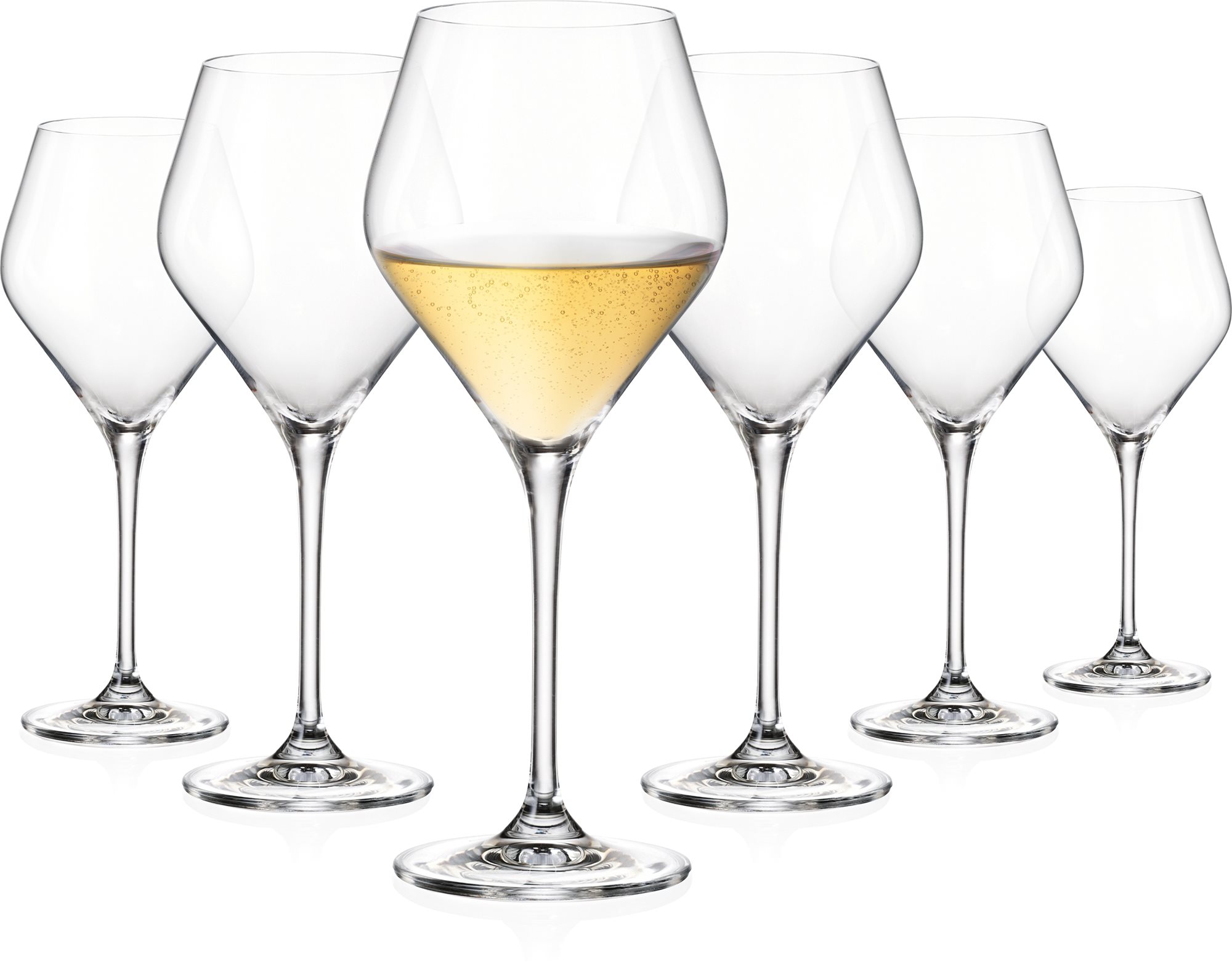 Siguro Prosecco-Glas-Set Locus, 400 ml, 6 Stück Glas