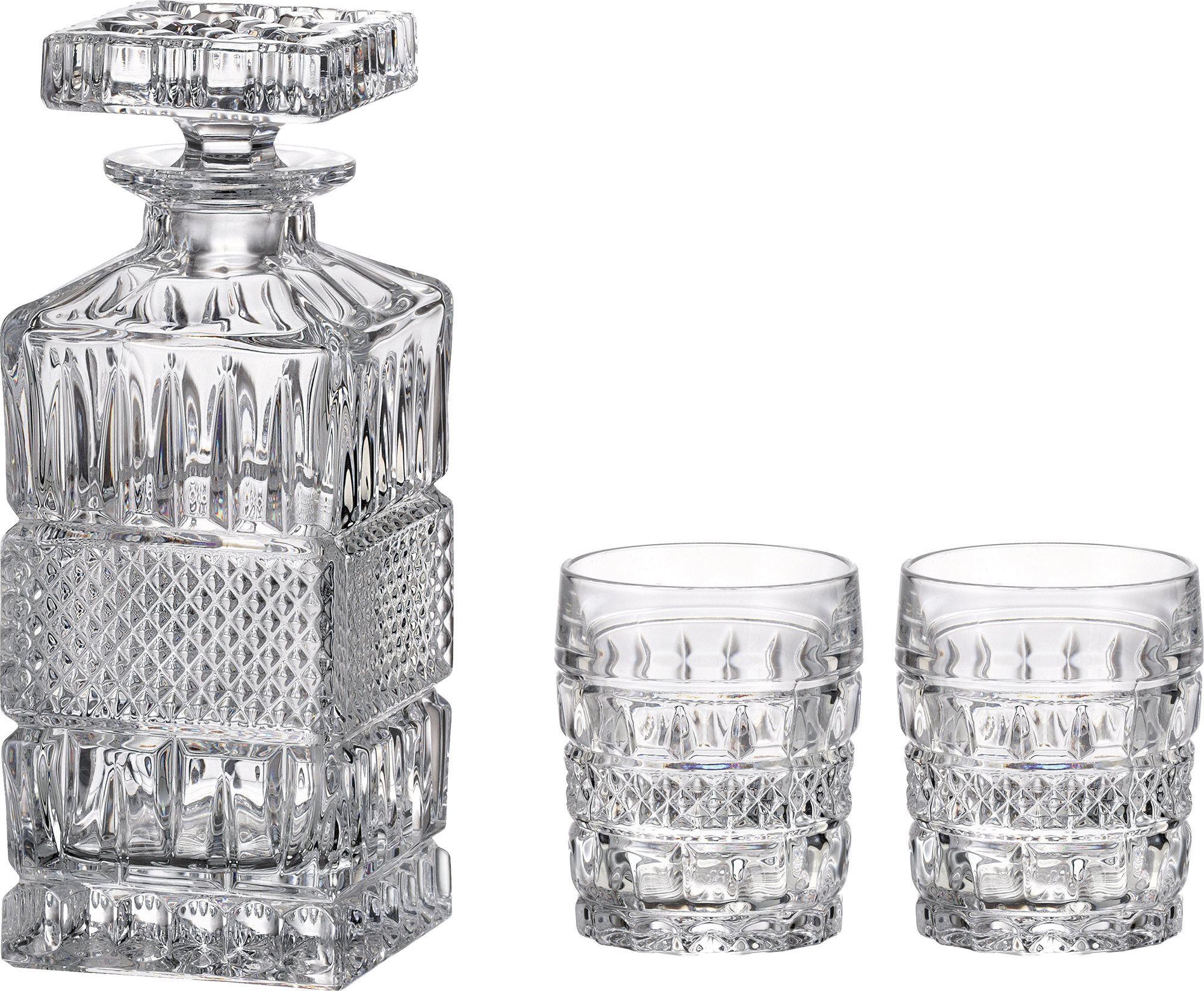 Siguro Whisky szett Locus, karafa  + 2 pohár Whisky szett