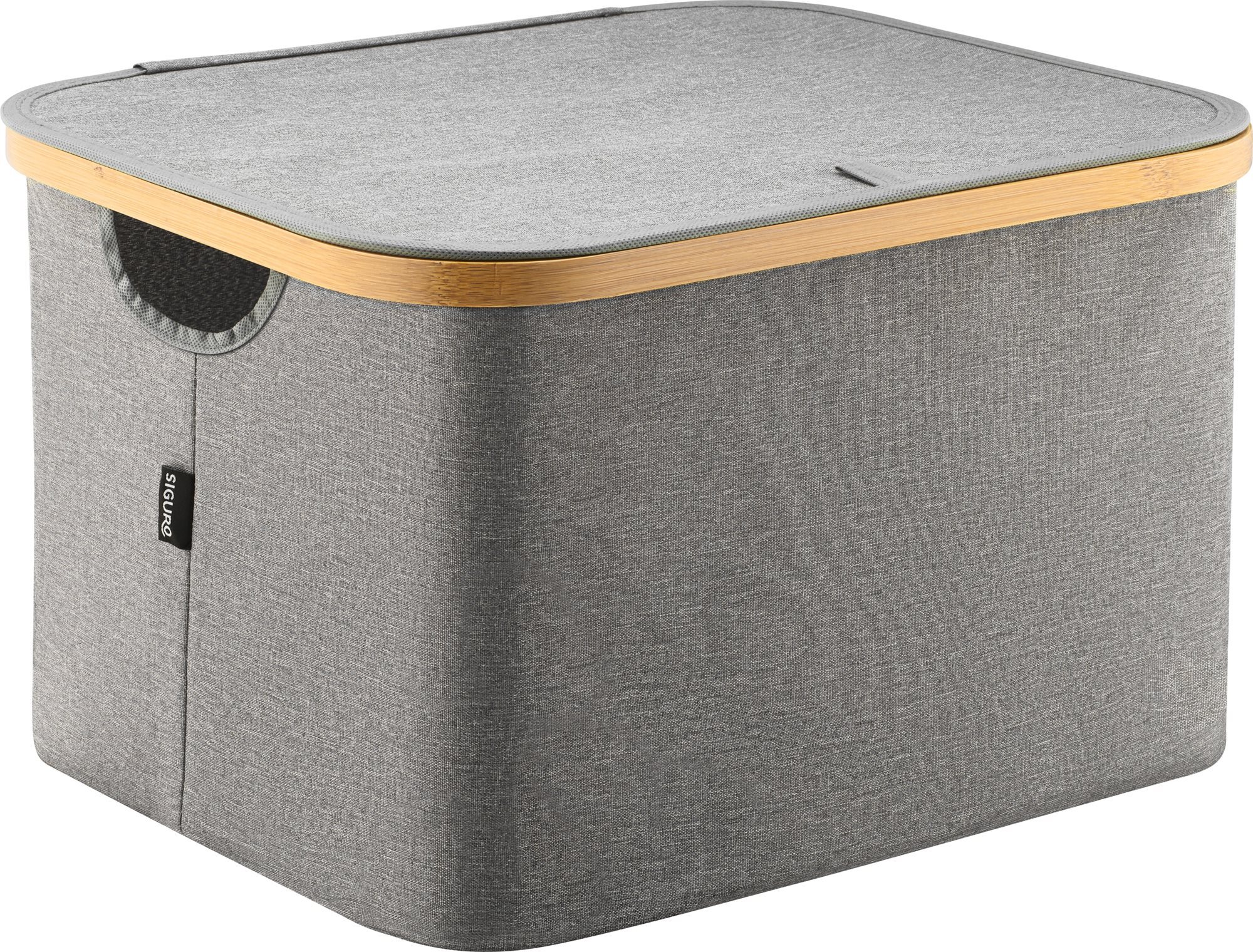 Siguro Cozy Home Wäschekorb mit Deckel, 33 l, 26 x 42 x 34 cm...