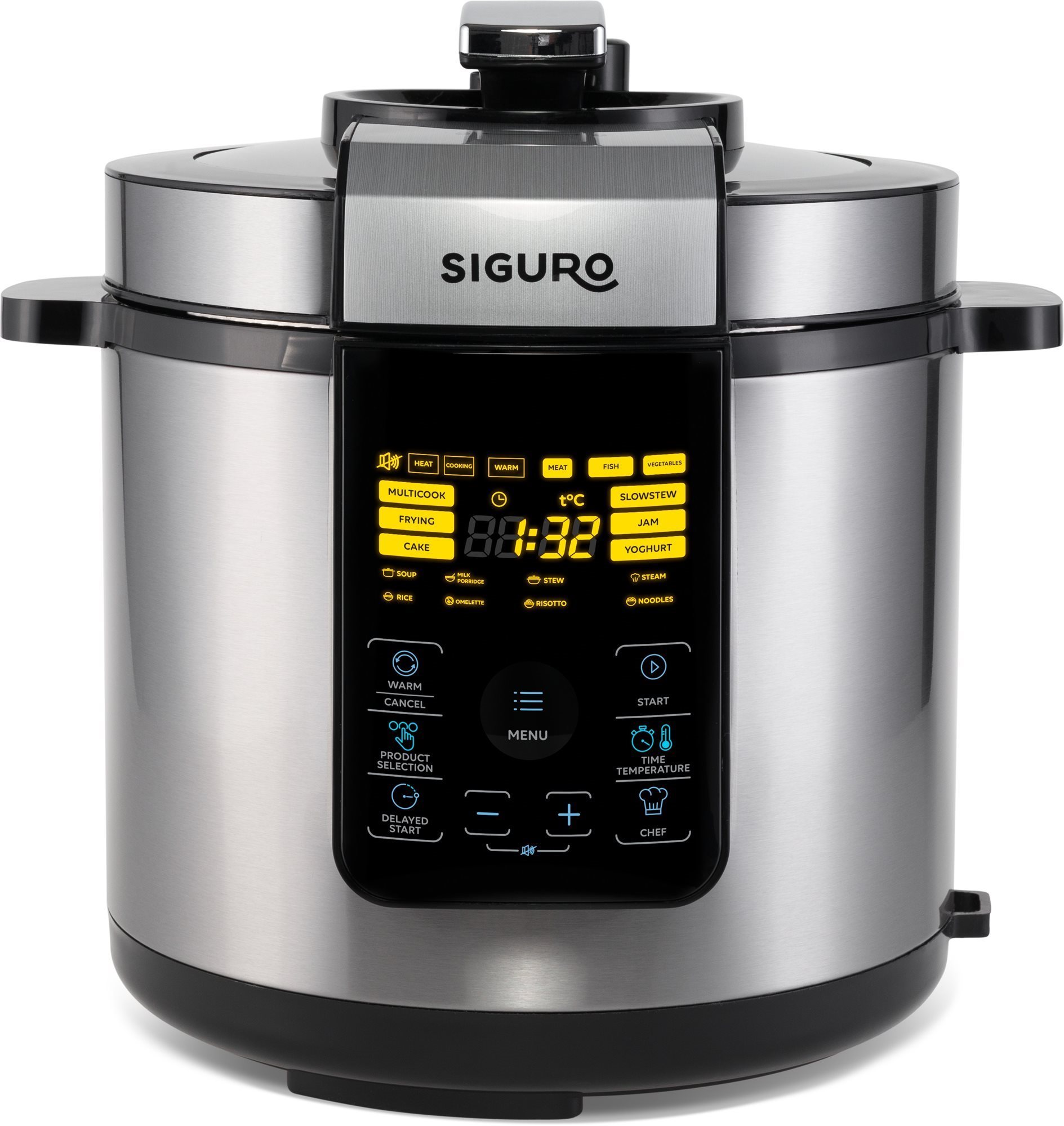 Siguro MP-S600SU Multi Chef Schnellkochtopf Multifunktionstopf