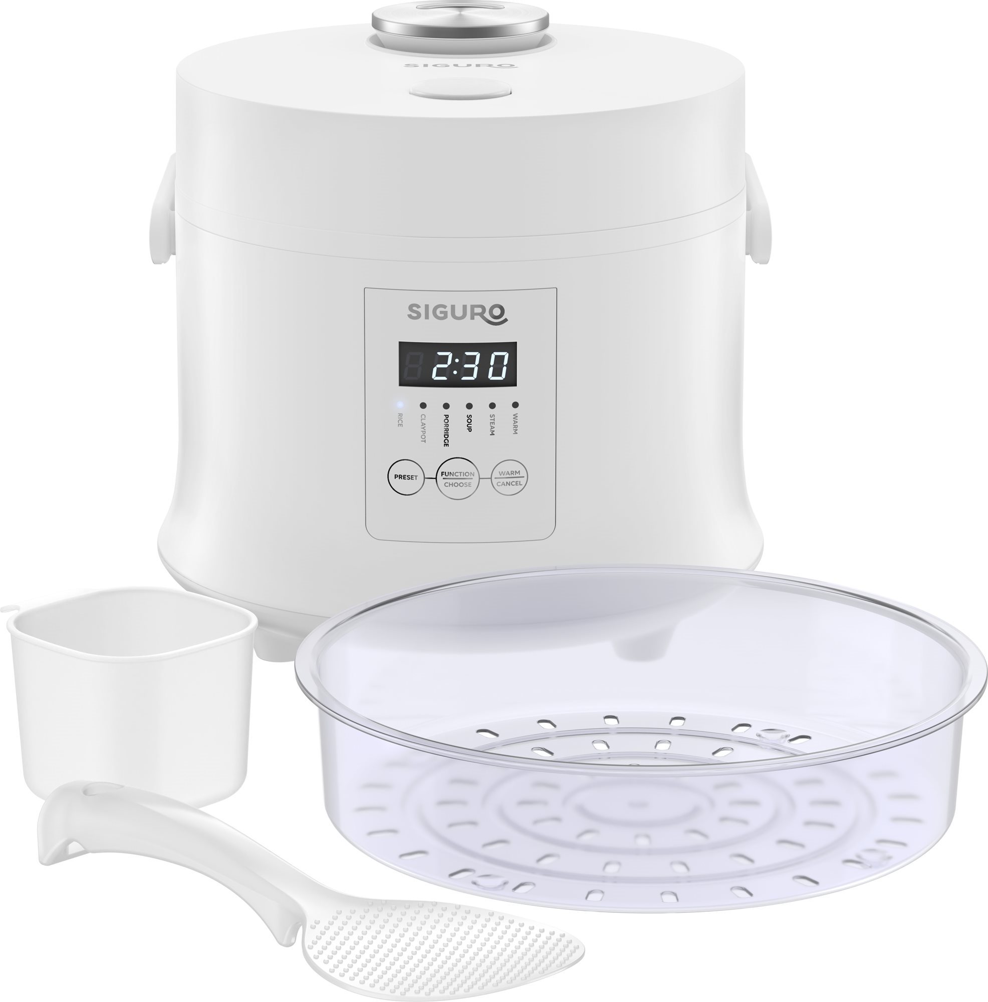Siguro RC-R301W Rice Master Digital, pároló kosárral Rizsfőző