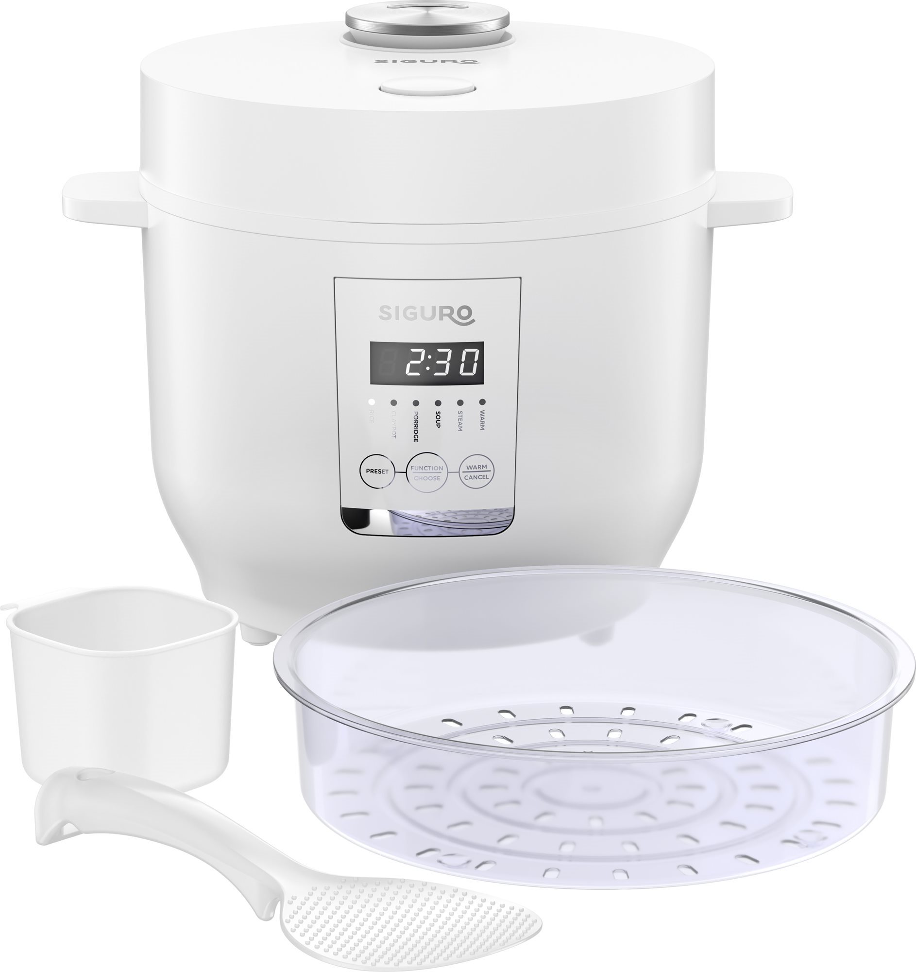 Siguro RC-R901W Rice Master Digital + pároló Rizsfőző