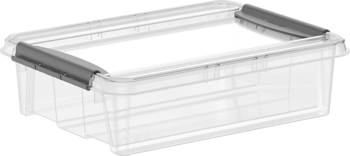 Siguro Pro Box 8 l, 30 × 11,5 × 40 cm, Clear Úložný box