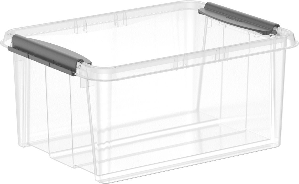Siguro Pro Box 14 l, 30×19,5×40 cm, átlátszó Tároló doboz