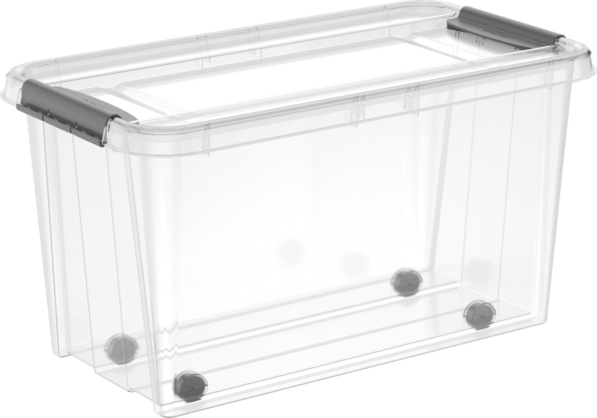 Siguro Pro Box 70 l, 39,5 × 39 × 72 cm Clear Úložný box